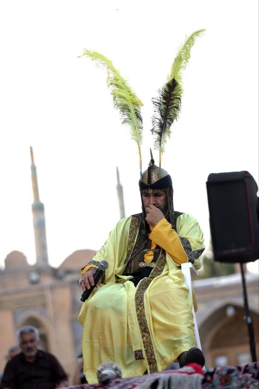 دومین همایش تعزیه خوانی در محوطه امامزاده حسین(ع) استان قزوین