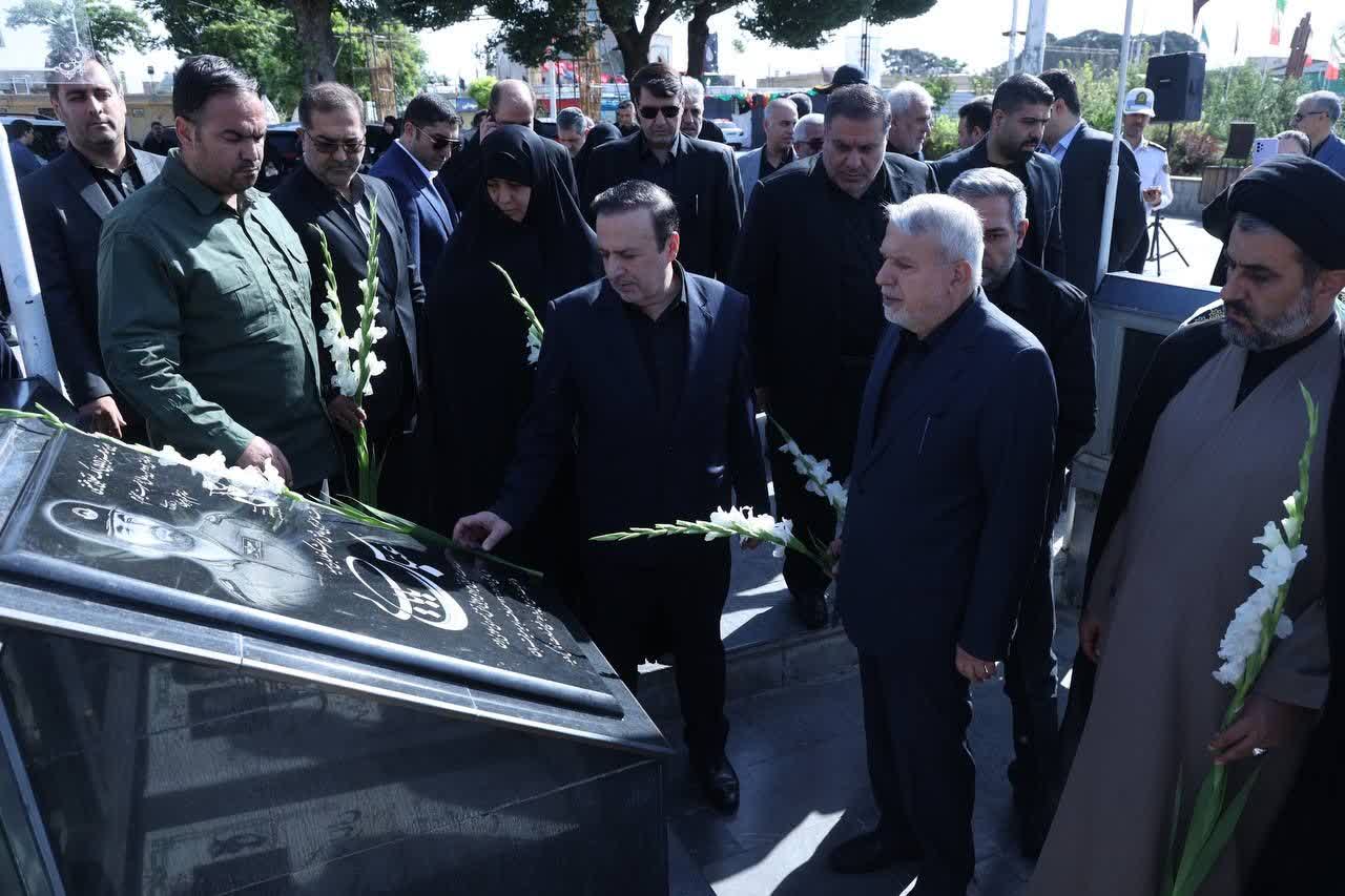 وزیر میراث فرهنگی به استان قزوین وارد شد
