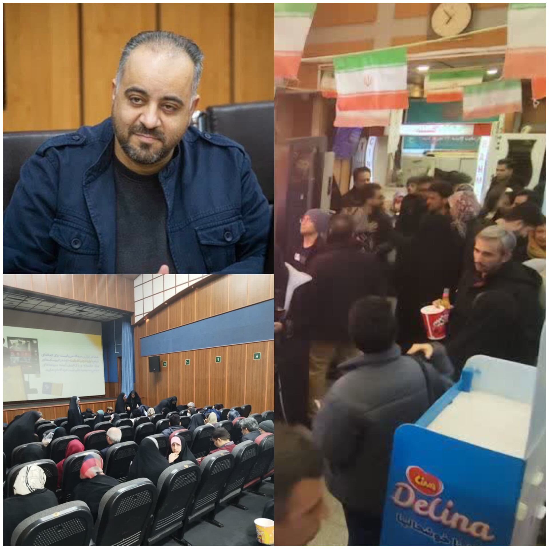 افزایش ۳۰۰۰ نفری مخاطبان جشنواره فیلم فجر بااستقبال پرشور قزوینیها