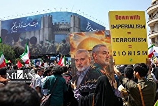 حاشیه‌نگاری میزان از راهپیمایی باشکوه «جمعه همدلی و ایستادگی»/ انفجار خشم مقدس در تهران! موج خروشان مردم ایران: «صهیونیست‌ها را به جهنم می‌فرستیم!»