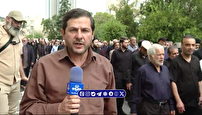 تشییع پیکر روزنامه نگار پیشکسوت